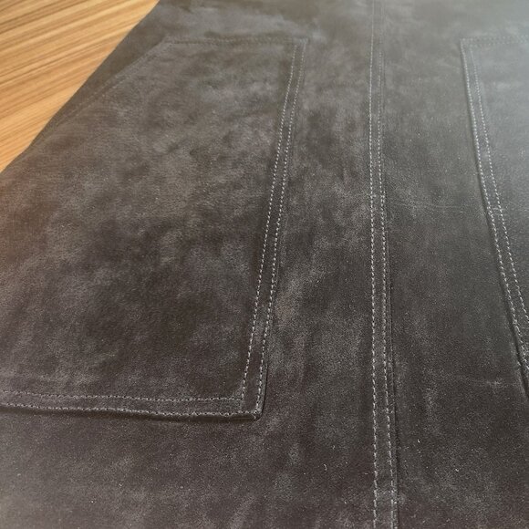 [NWT] ICONE Suede A-Line Mini Skirt - Picture 4 of 7